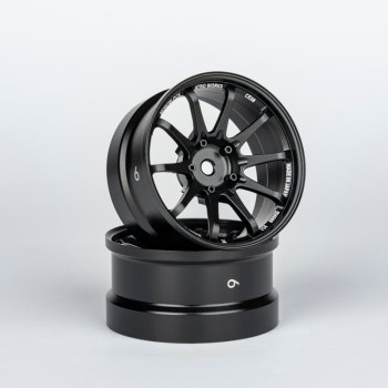 CE28 Offset 6mm Black Stallion (2pcs)