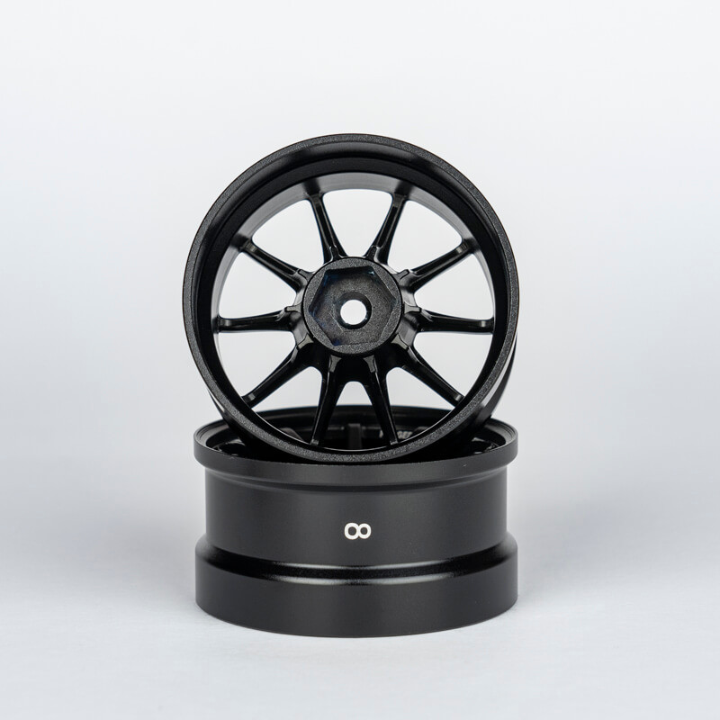 CE28 Offset 8mm Black Stallion (2pcs)