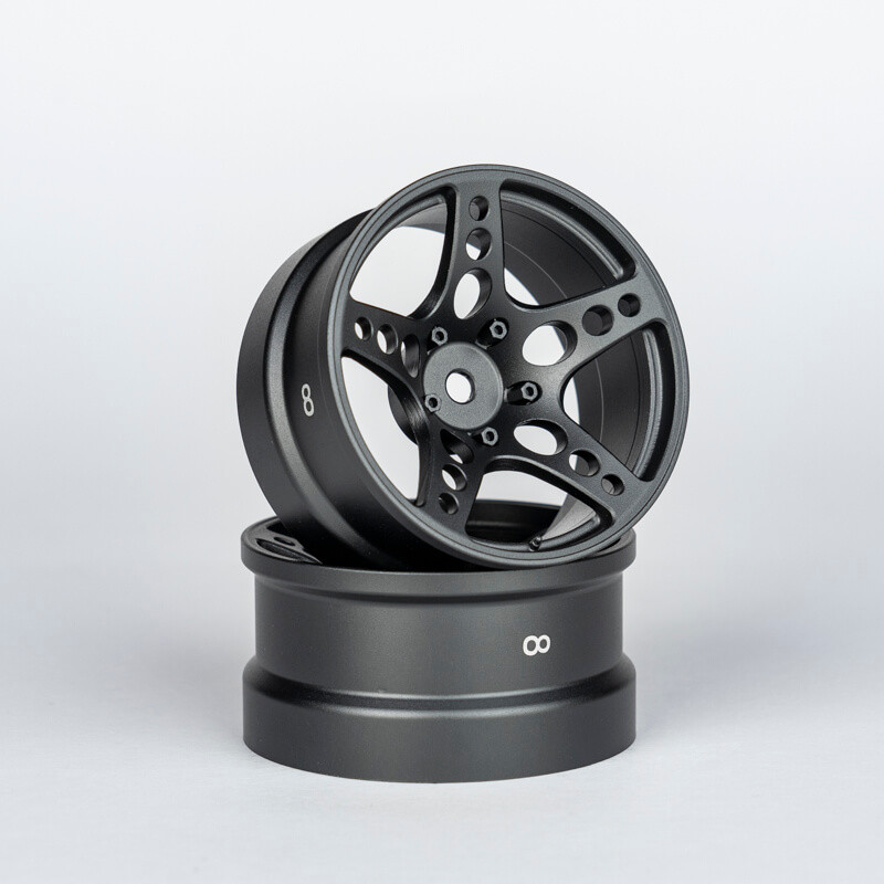 R-FIGHTER Offset 8mm Gayeway Grey (2pcs)