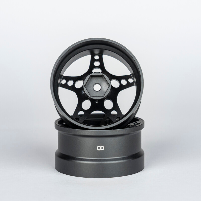 R-FIGHTER Offset 8mm Gayeway Grey (2pcs)