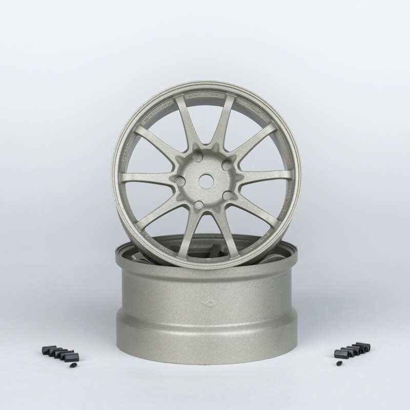 CE28 Offset 6mm Silver (2pcs)