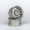 CE28 Offset 6mm Silver (2pcs)