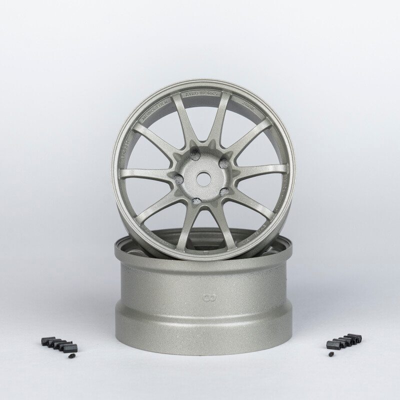 CE28 Offset 8mm Silver (2pcs)