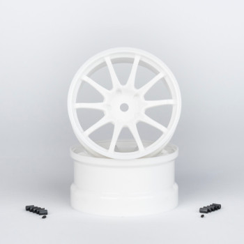CE28 Offset 6mm White (2pcs)