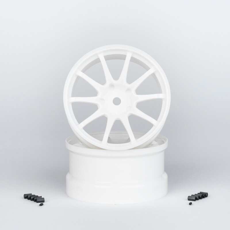 CE28 Offset 6mm White (2pcs)