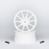 CE28 Offset 8mm White (2pcs)