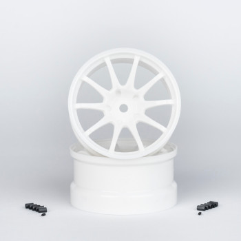 CE28 Offset 8mm White (2pcs)