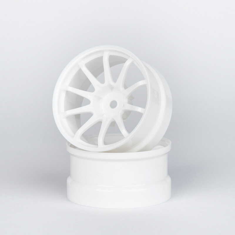CE28 Offset 8mm White (2pcs)