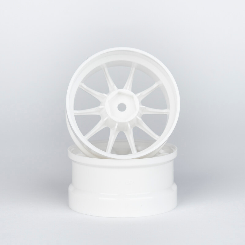 CE28 Offset 8mm White (2pcs)