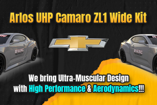 Rc Arlos UHP Chevrolet Camaro ZL1 GEN3 Wide Kit