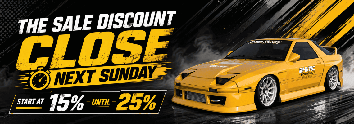 FLASH SALE: Build Your Dream Drift Machine with 24K RC Technology!