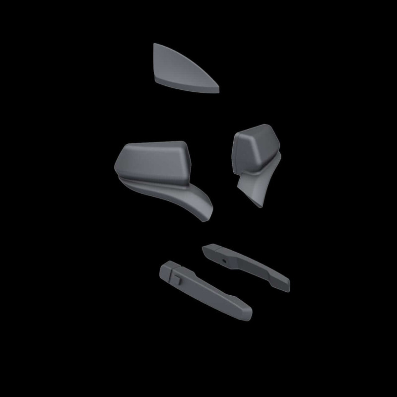 Camaro ZL1 Gen3 Rearview Mirrors, Antenna & Door Handles