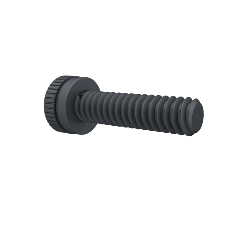 Hex Stocket Head Cap Screw 1.6*6mm Black