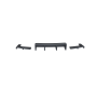 Rear Diffuser for LBWK Works Nissan GT 35GT-RR