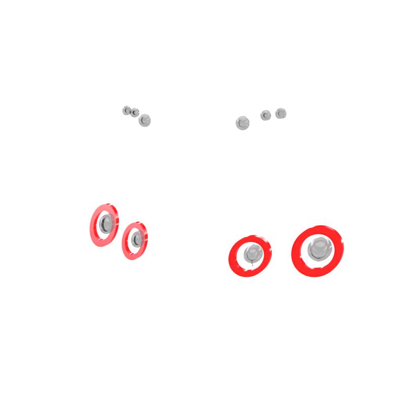 Lights Lens Set  for LBWL WORKS GT 35GT-RR