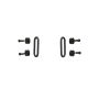 Bumper Retainer Kit Black