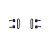 Bumper Retainer Kit Blue