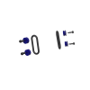 Bumper Retainer Kit Blue