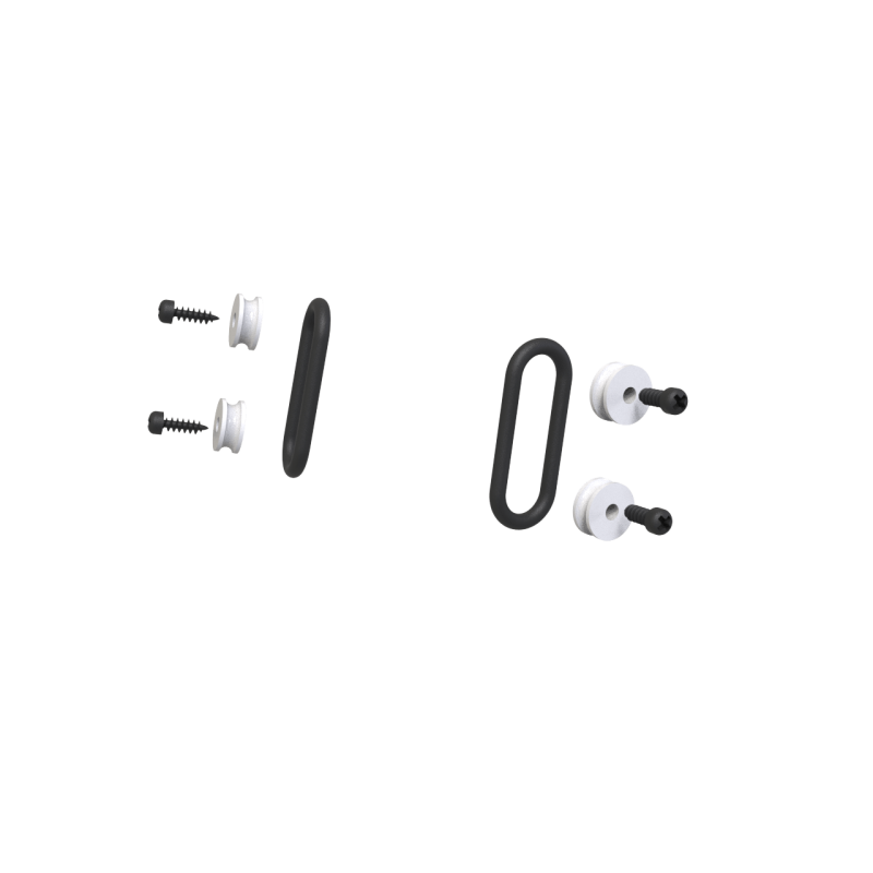 Bumper Retainer Kit White
