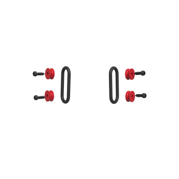 Bumper Retainer Kit Red