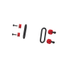 Bumper Retainer Kit Red