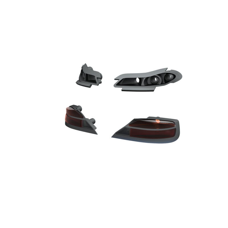 Rear Tail Lights Lenses for Nissan Silvia S14.9
