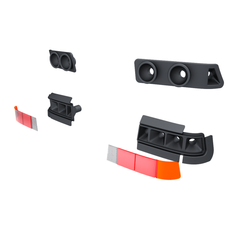 Rear Taillights Lenses for E21 / 320 Series
