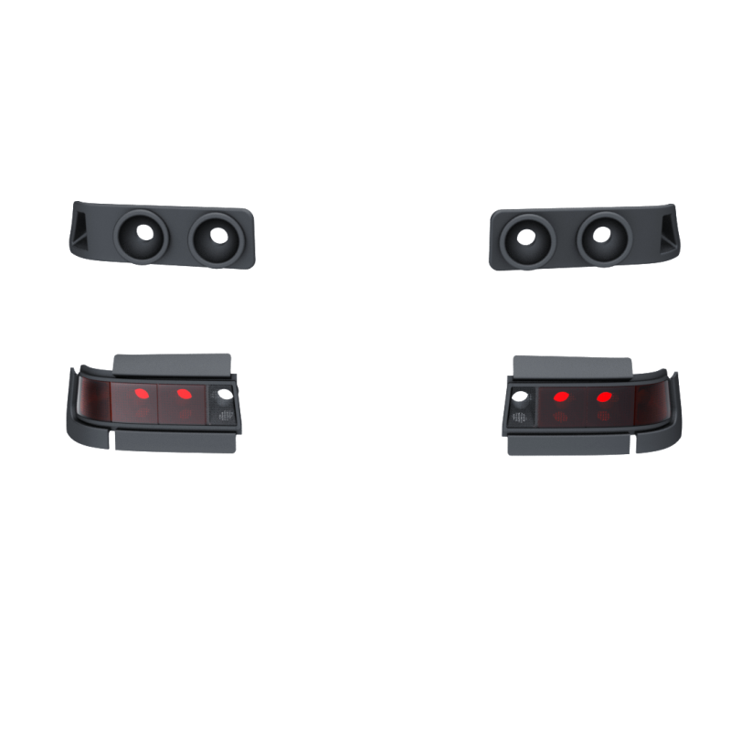 Rear Taillights Lenses for E21 / 320 Series
