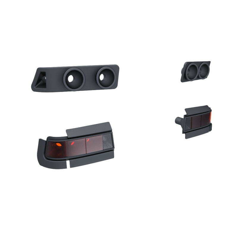 Rear Taillights Lenses for E21 / 320 Series