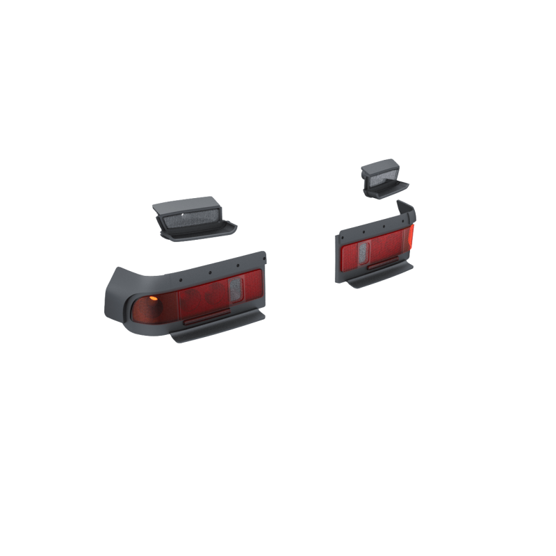 RX-7 FCS3 Light Lenses for  Lights Buckets Vr.1