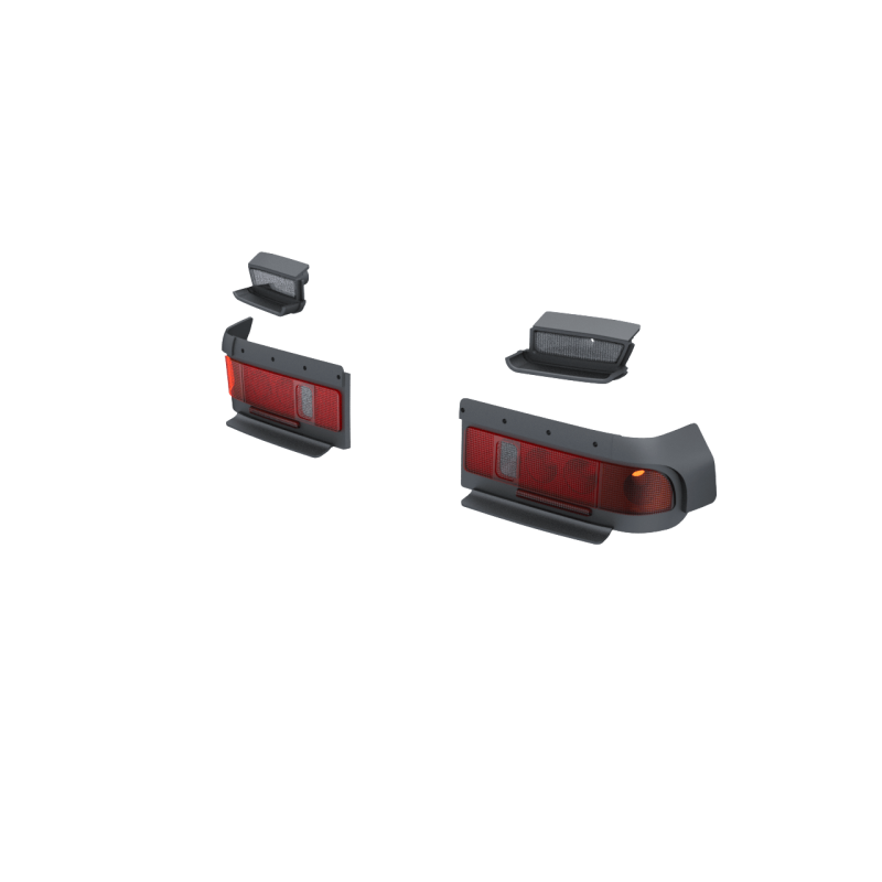 RX-7 FCS3 Light Lenses for  Lights Buckets Vr.1