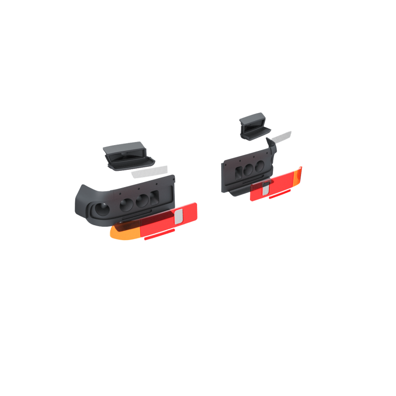 RX-7 FCS3 Light Lenses for  Lights Buckets Vr.1