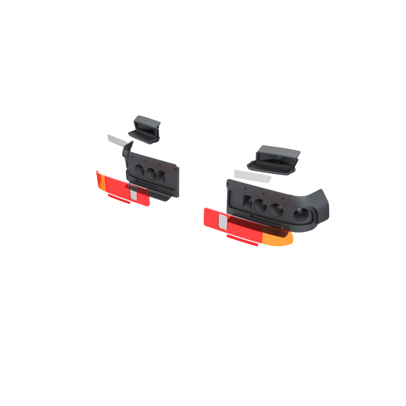 RX-7 FCS3 Light Lenses for  Lights Buckets Vr.1
