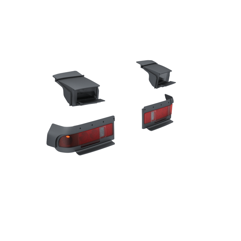 RX-7 FCS3 Light Lenses for  Lights Buckets Vr.2