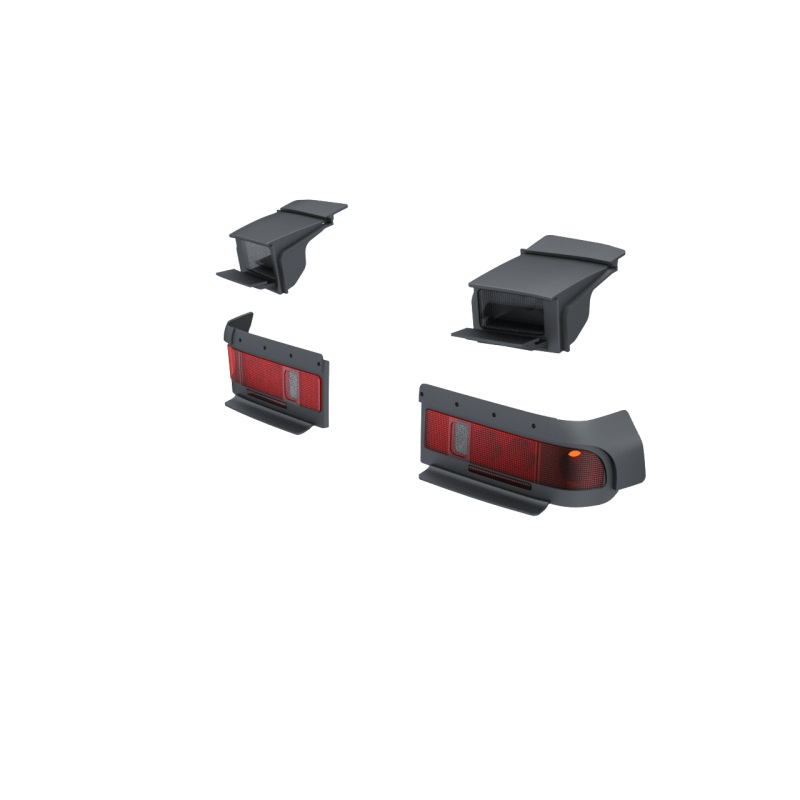 RX-7 FCS3 Light Lenses for  Lights Buckets Vr.2