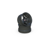 R-Fighter Wheels Offset 6mm Gunmetal (2pcs)