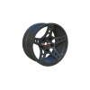 R-Fighter Wheels Offset 6mm Gunmetal (2pcs)