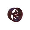 R-Fighter Wheels Offset 6mm Red (2pcs)