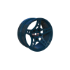 R-Fighter Wheels Offset 6mm Blue (2pcs)