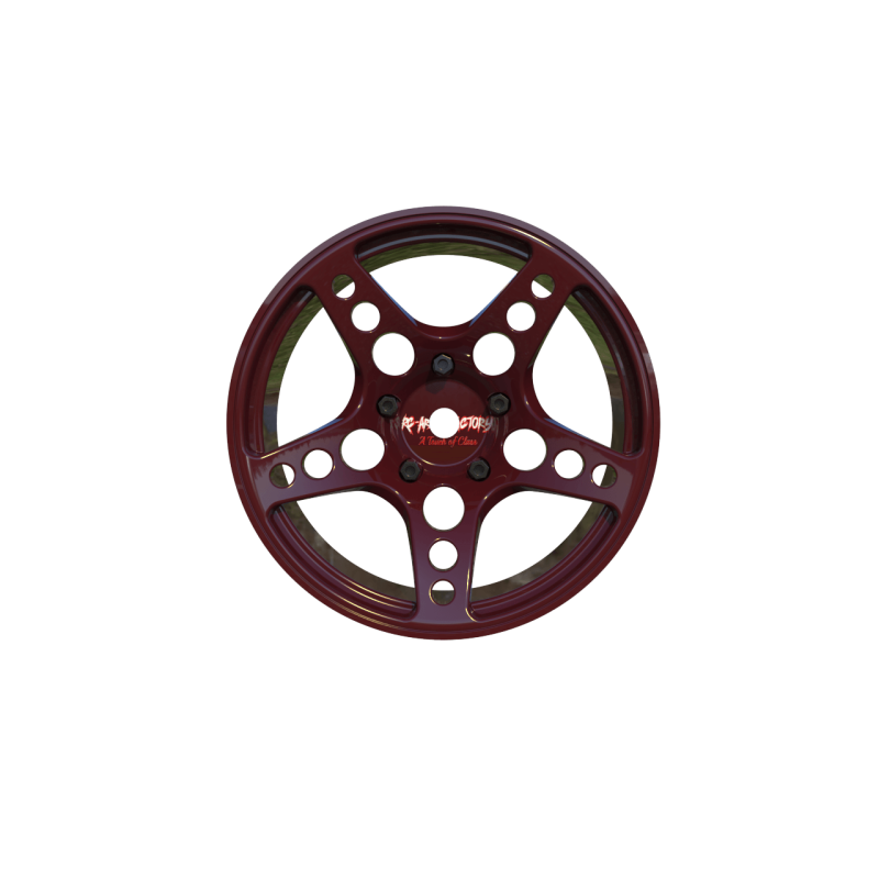 R-Fighter Wheels Offset 8mm Red (2pcs)