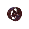 R-Fighter Wheels Offset 8mm Red (2pcs)