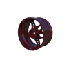 R-Fighter Wheels Offset 8mm Red (2pcs)