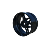 R-Fighter Wheels Offset 8mm Black (2pcs)
