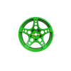 R-Fighter Wheels Offset 6mm Green (2pcs)
