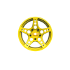 R-Fighter Wheels Offset 6mm Yellow (2pcs)