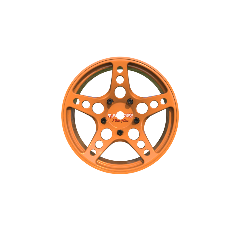 R-Fighter Wheels Offset 6mm Orange (2pcs)