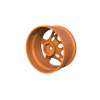 R-Fighter Wheels Offset 6mm Orange (2pcs)