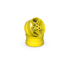 R-Fighter Wheels Offset 8mm Yellow (2pcs)