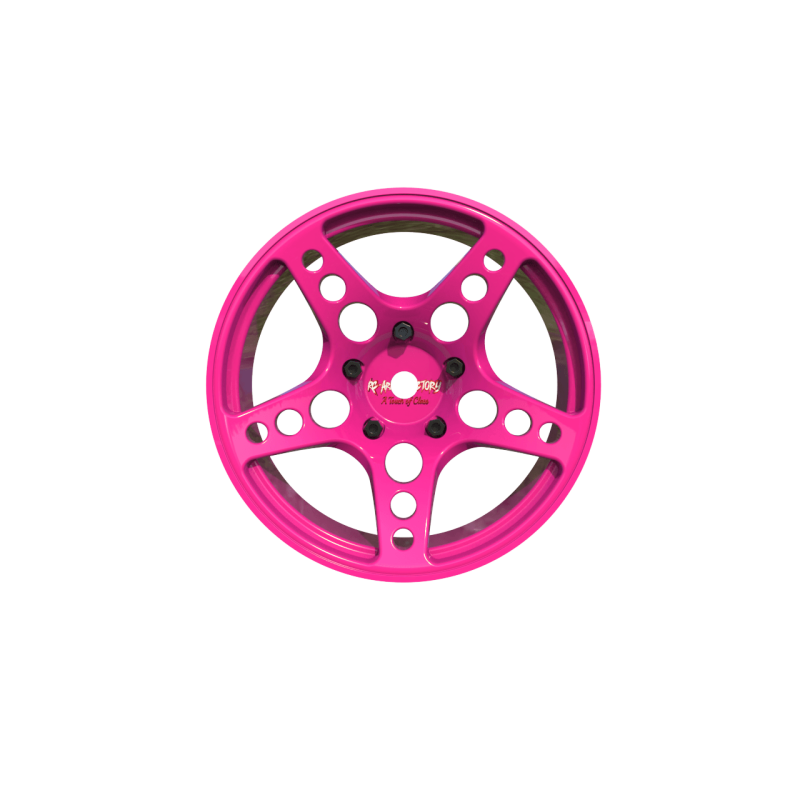 R-Fighter Wheels Offset 8mm Pink (2pcs)