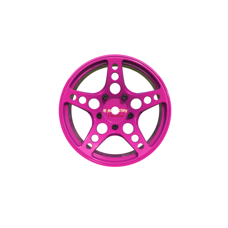 R-Fighter Wheels Offset 6mm Purple (2pcs)